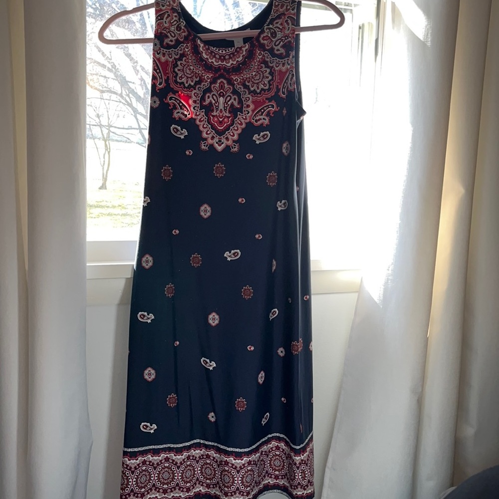 Navy blue charter club dress